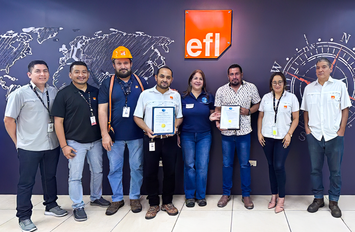 EFL Global – Honduras (BASC) certification